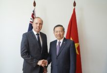 Bộ trưởng Tô Lâm thăm và làm việc tại Australia